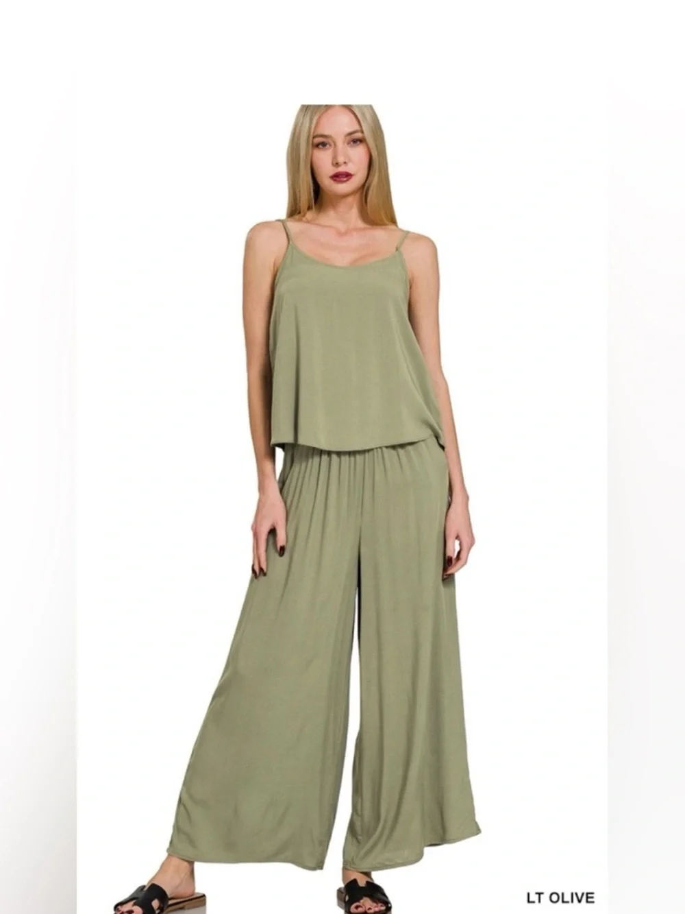 #1370 Easel 2 Piece Tank & Pant Set